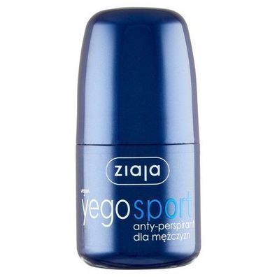 Ziaja Yego Sport Antitranspirant fuer Herren, 60 ml