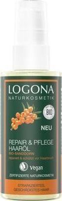 Logona 6x Repair & Pflege Haaröl Bio-Sanddorn 75ml