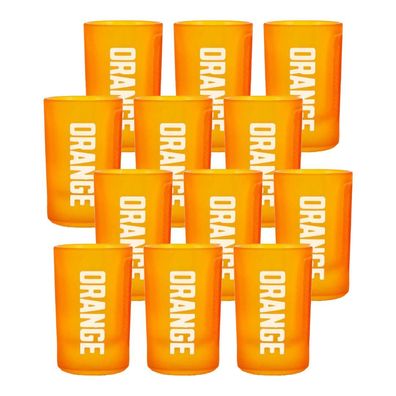 Jägermeister ORANGE Shotgläser – 12er Set – 2 cl geeicht