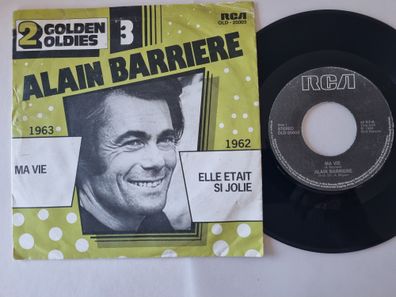 Alain Barrière - Ma Vie / Elle Etait Si Jolie 7'' Vinyl/ READ FOR Condition!