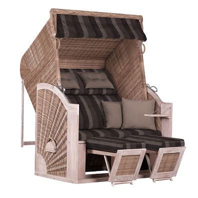 Strandkorb Classic Sun Pinie 130x80 cm