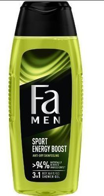 Fa Men Duschgel 250ml - Maennerpflege fuer jeden Tag