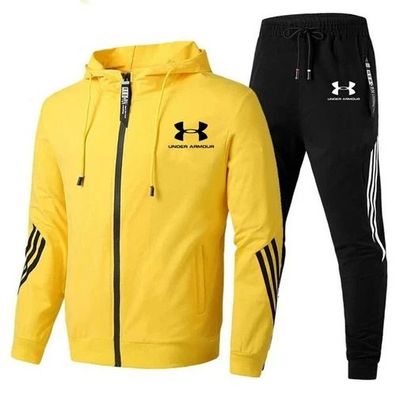 Herren Jogginganzug Sportanzug Zweiteilig Lassig Bequem Und Atmungsaktiv DE