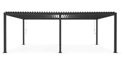 Pavillon Ocean 720 x 360 x 250 cm Aluminium Anthrazit