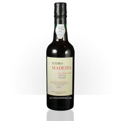 Justinos Henriques (halbe) Madeira IZIDRO Fine Medium Dry 0.37 Liter