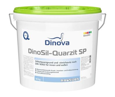 Dinova DinoSil Quarzit SP 18 kg weiß