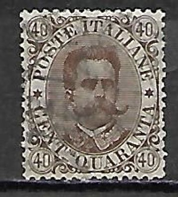 Italien gestempelt Michel-Nummer 50