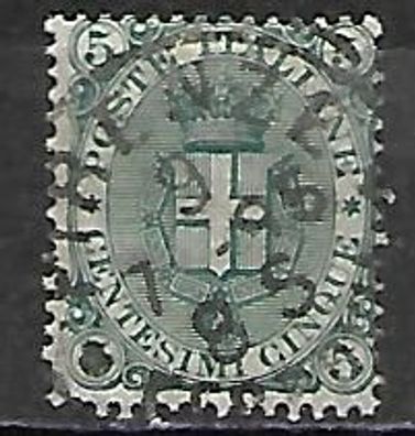 Italien gestempelt Michel-Nummer 60