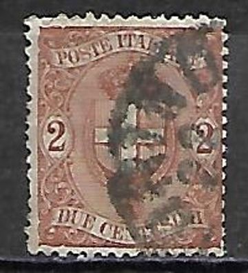 Italien gestempelt Michel-Nummer 72