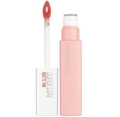 Maybelline Super Stay Matte Ink Flüssiger Lippenstift, Langhaftend, 5 Loyalist,