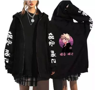 My Hero Academia Anime Kapuzen Sweatshirt Hoodie Hooded Jacke Jacket Coat