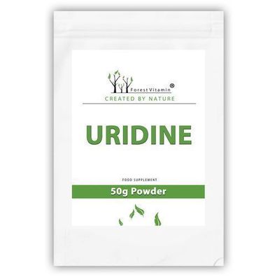 Forest Vitamin Uridin Monophosphat Pulver Ohne Zusätze Für Nervensystem 50g