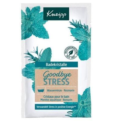 Kneipp Badezusatz "Goodbye Stress" - Entspannendes Badesalz, 60g