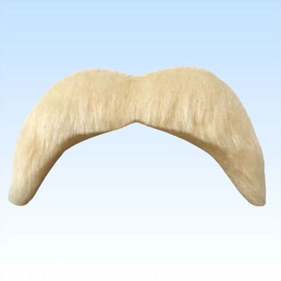 Sebstklebender blonder Bart für 70-er 80-er Jahre Kostüme oder Alltag