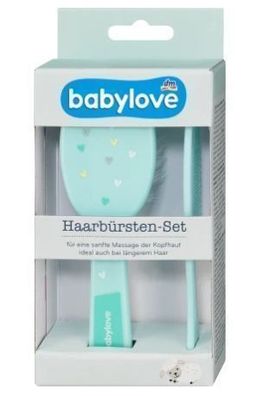 Babylove Babyhaarpflege-Set, sanfte Haarpflege fuer Neugeborene und Kleinkinder,