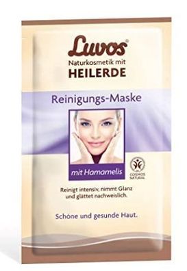 Luvos Reinigungsmaske Doppelpack, 2x 7,5ml - Tiefenreinigung und Pflege fuer alle