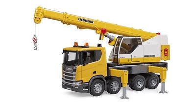 Bruder 03571 Scania Super 560R Liebherr Kran-LKW mit L+S Modul