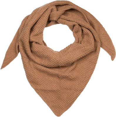 Stricktuch Cognac Damen - Viskose/Wolle - 190 x 72cm