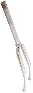 Gabel Befestigt Rennen 28 Zoll 1 Zoll Silber