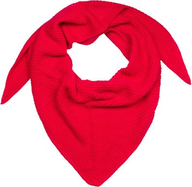 Stricktuch Rot Damen - Viskose/Wolle - 190 x 72cm