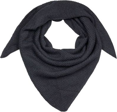 Stricktuch Schwarz Damen - Viskose/Wolle - 190 x 72cm