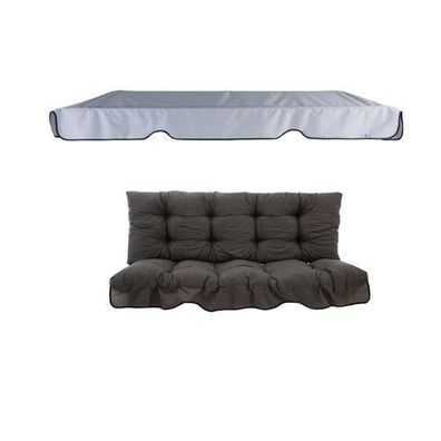 Auflagen-Set mit Sonnendach für Hollywoodschaukel 150 cm Piemont H024-07PB PATIO