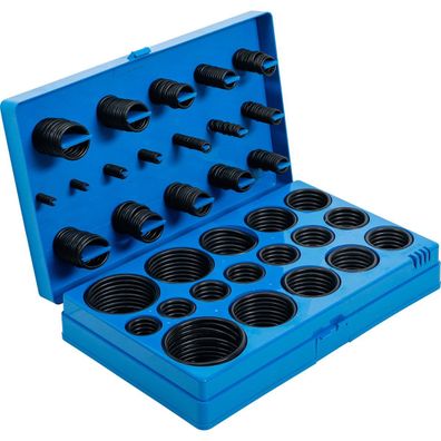 O-Ring-Sortiment, Dichtungsringe Sortiment | &Oslash; 3 - 50 mm | 419-tlg