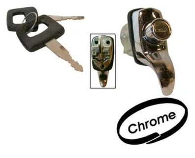 Schloss Motorhaube Schlüssel chrom für VW Käfer Transporter T1 113827503A 211827503D