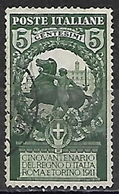 Italien gestempelt Michel-Nummer 101