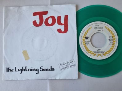 The Lightning Seeds - Joy 7'' Vinyl Germany GREEN VINYL