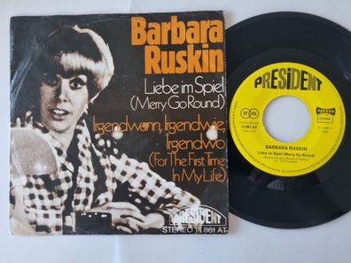 Barbara Ruskin - Liebe im Spiel (Merry Go Round) 7'' Vinyl Germany