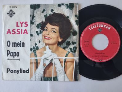 Lys Assia - O Mein Papa (Neuaufnahme) / Ponylied 7'' Vinyl Germany