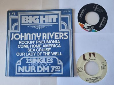 Johnny Rivers - Rockin' pneumonia/ Come home America/ Sea cruise 2 x 7'' Vinyl
