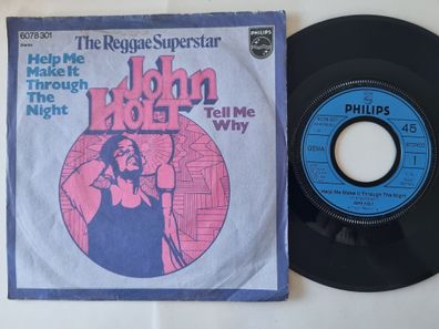 John Holt - Help Me Make It Through The Night 7'' Vinyl Germany