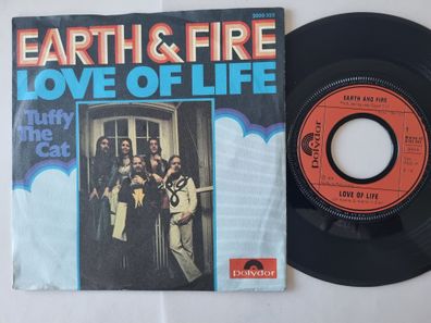 Earth & Fire - Love of life 7'' Vinyl Germany