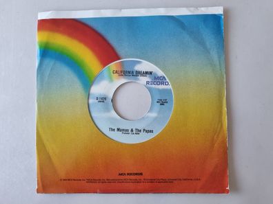 The Mamas & The Papas - California dreamin'/ Twelve thirty 7'' Vinyl US