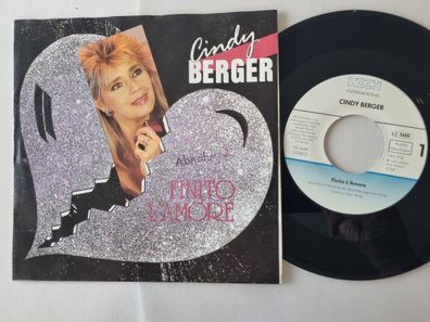 Cindy Berger - Finito l'amore 7'' Vinyl Germany