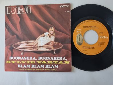 Sylvie Vartan - Buonasera, buonasera 7'' Vinyl Italy SUNG IN Italian