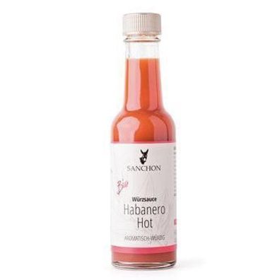 Sanchon 6x Würzsauce Habanero Hot, Sanchon 140ml