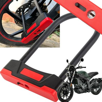 Fahrradschloss Bügelschloss U-Schloss mit Schlüssel Motorrad Schloss E-Bike