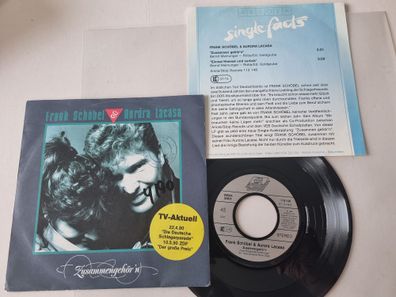 Frank Schöbel & Aurora Lacasa - Zusammengehör'n 7'' Vinyl WITH PROMO FACTS