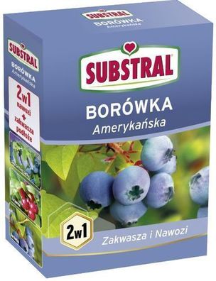 Substral Heidelbeeren Dünger Und Bodenansäuerer 2in1 Blaubeeren Beerendünger 1kg