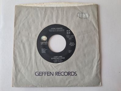 John Lennon - (Just Like) Starting Over / Woman 7'' Vinyl US