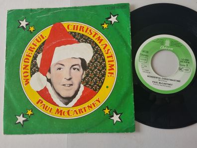 Paul McCartney - Wonderful Christmastime 7'' Vinyl Germany