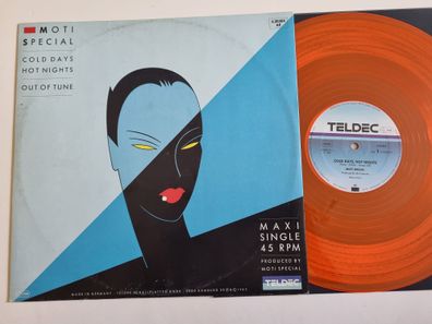 Moti Special - Cold Days, Hot Nights 12'' Vinyl Maxi Germany ORANGE VINYL