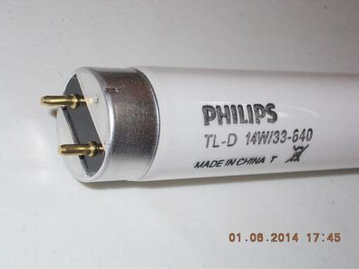 36 bzw. 37,5 cm lang Philips TL-D 14W/33-640 MADE IN CHINA T 25 26 mm dick