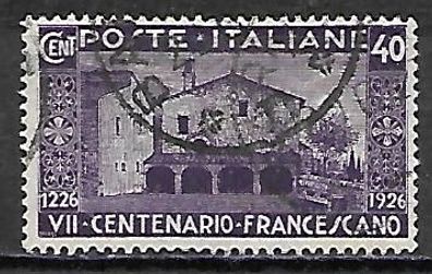 Italien gestempelt Michel-Nummer 236