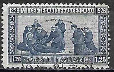 Italien gestempelt Michel-Nummer 238A