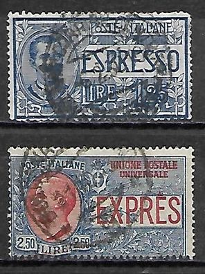 Italien gestempelt Michel-Nummer 247-248