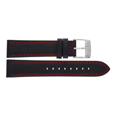 Festina F20358/44 Uhrband, Leder Schwarz, 21 mm